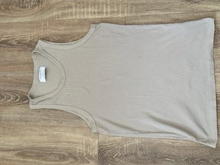 Camiseta tirantes acanalada Primark Talla XS
