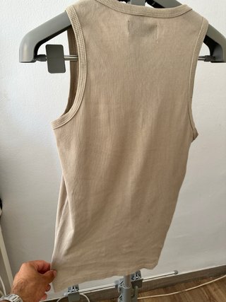 Camiseta tirantes acanalada Primark Talla XS