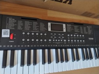 Piano VEVOR con soporte y auriculares