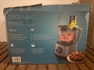 Cecotec Paprika 2000 Full Procesador Alimentos