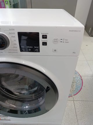 Lavadora Bauknecht 8kg Nueva con tara con garantía