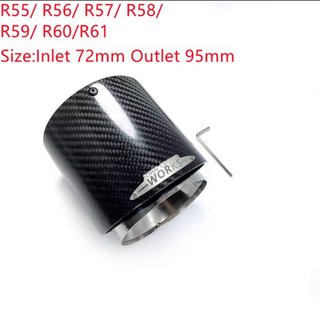 Tubo Escape Carbono Mini Cooper R55-R61