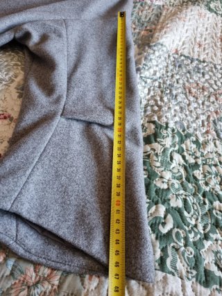 Cappotto lungo da donna ZARA con un solo bottone