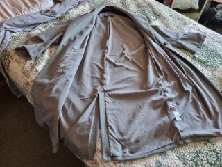 Cappotto lungo da donna ZARA con un solo bottone