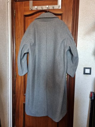 Cappotto lungo da donna ZARA con un solo bottone