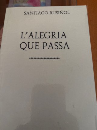 L' alegria Que Passa