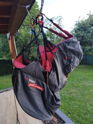 Silla parapente reversible Gin, más en mi perfil