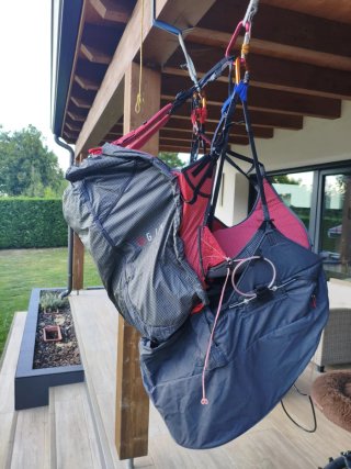 Silla parapente reversible Gin, más en mi perfil