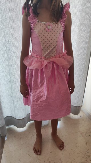 Disfraz Princesa Rosa 10 Años