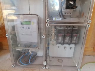 Caja provisional obra trifásica