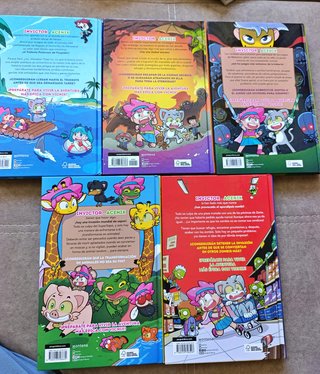 Lote 5 Libros Vicnix (Invictor y Acenix) - Montena
