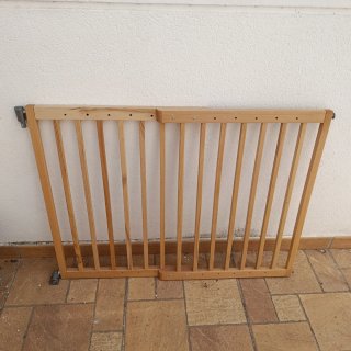 2 barandillas de madera Munchkin para niños