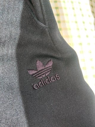 Pantalón Adidas negro 3 rayas talla 36 | Jogger de