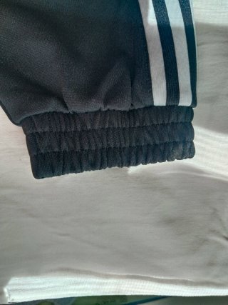 Pantalón Adidas negro 3 rayas talla 36 | Jogger de