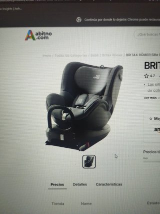 Silla coche Britax Römer Dualfix Bebé