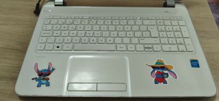 2 portátiles HP azules Intel