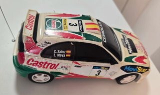 Coche radiocontrol Toyota Castrol Rally