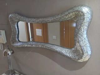 Espejo Decorativo Plata