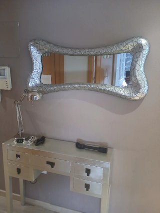 Espejo Decorativo Plata