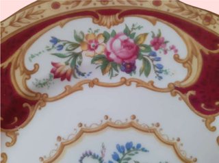 1 Plato 16 cm Vajilla Lady Hamilton Royal Albert
