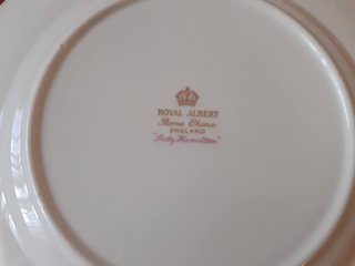 1 Plato 16 cm Vajilla Lady Hamilton Royal Albert