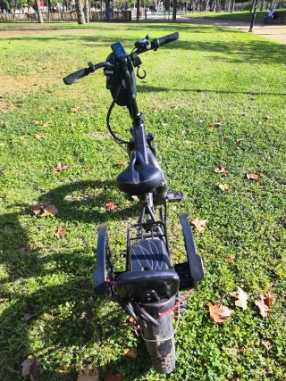 Bicicleta eléctrica plegable