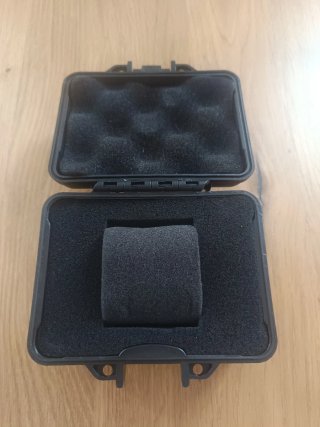 Caja para reloj con espuma protectora