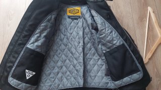 Chaqueta moto hombre piel Segura