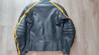 Chaqueta moto hombre piel Segura