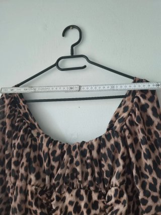 Vestito fantasia leopardata taglia unica