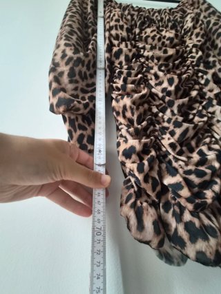 Vestito fantasia leopardata taglia unica
