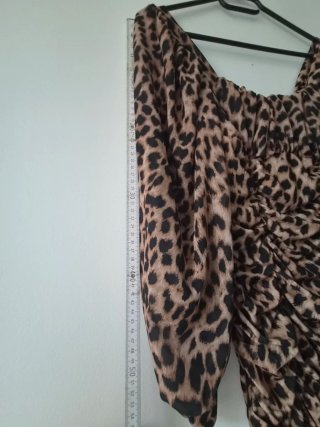 Vestito fantasia leopardata taglia unica