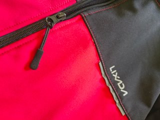 Forro polar ciclismo LIXADA rojo y negro