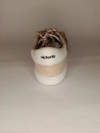 Zapatillas Victoria Barefoot Rejilla Beige