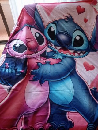 Funda Nórdica Cama 90 - Stitch y Ángel