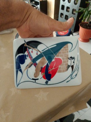 Placa Sargadelos Edición Limitada Vazquez