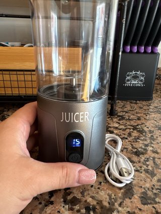 Batidora vaso portátil recargable JUICER