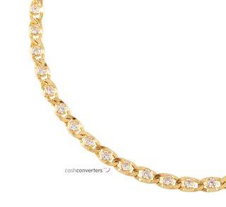 pulsera oro 18k con piedra con circonita