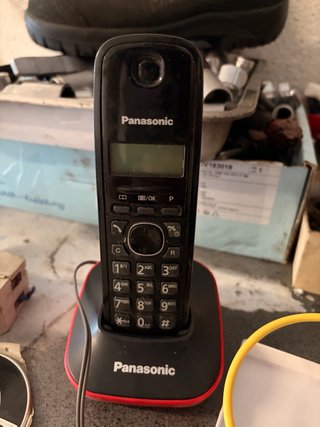 Teléfono fijo Panasonic inalámbrico