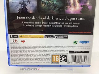 wo long fallen dynasty ps5