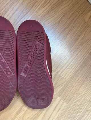 Camper Zapatos Velcro Niña Rosa Rojo