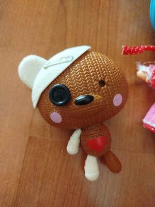 Muñeca Lalaloopsy con biberón y mascota