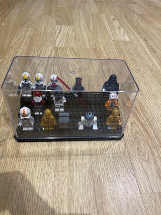 Figuras Lego Star Wars Originales sin vitrina.