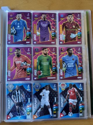 Álbum Adrenalyn Ligue 1 2025-2026 casi completo