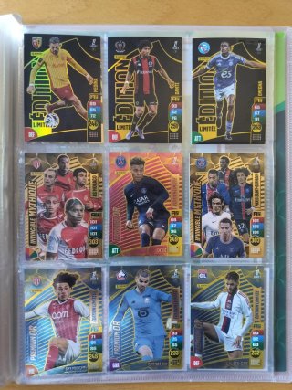 Álbum Adrenalyn Ligue 1 2025-2026 casi completo