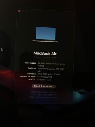 MacBook Air 13” 2019 Plata