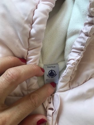 Buzo niña 12 meses Petit Bateau