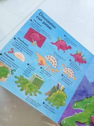 Dibuja y crea con las plantillas Dinosaurios
