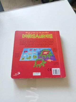 Dibuja y crea con las plantillas Dinosaurios