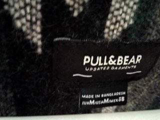 Sobrecamisa Pull&Bear Étnica Gris/Verde